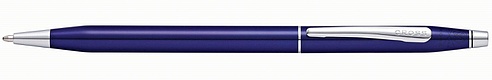 Ручка шариковая<br/>Classic Century® Translucent Blue Lacquer/Chrome<br/>AT0082-112 Ручка шариковая<br/>Classic Century® Translucent Blue Lacquer/Chrome<br/>AT0082-112