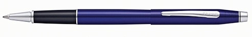 Ручка-роллер<br/>Classic Century® Translucent Blue Lacquer/Chrome<br/>AT0085-112 Ручка-роллер<br/>Classic Century® Translucent Blue Lacquer/Chrome<br/>AT0085-112