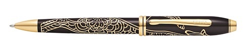 Ручка шариковая<br/>Townsend® Chinese Zodiac Polished Black Lacquer<br/>AT0042-54 Ручка шариковая<br/>Townsend® Chinese Zodiac Polished Black Lacquer<br/>AT0042-54