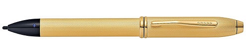 Ручка-стилус с электронным кончиком<br/>Townsend® Electronic Stylus Brushed 23K Gold Plate<br/>AT0049-42 Ручка-стилус с электронным кончиком<br/>Townsend® Electronic Stylus Brushed 23K Gold Plate<br/>AT0049-42