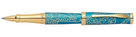 Ручка-роллер<br/>Zodiac - Year of the Monkey Brushed Teal Lacquer<br/>AT0315-22 Ручка-роллер<br/>Zodiac - Year of the Monkey Brushed Teal Lacquer<br/>AT0315-22