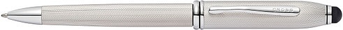 Ручка шариковая со стилусом<br/>Townsend® Stylus Brushed Platinum Plate<br/>AT0042-43 Ручка шариковая со стилусом<br/>Townsend® Stylus Brushed Platinum Plate<br/>AT0042-43