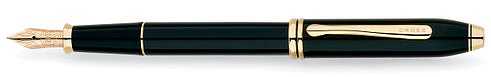 Ручка перьевая<br/>Townsend® Black Lacquer / 23R Gold Plated<br/>576-MD Ручка перьевая<br/>Townsend® Black Lacquer / 23R Gold Plated<br/>576-MD