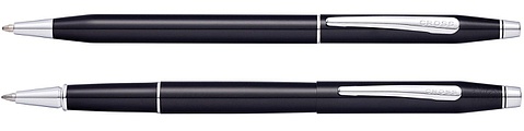 Набор: шариковая ручка и ручка-роллер<br/>Classic Century® Black Lacquer<br/>AT0088-111 Набор: шариковая ручка и ручка-роллер<br/>Classic Century® Black Lacquer<br/>AT0088-111