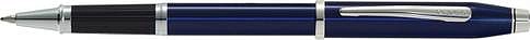 Ручка-роллер<br/>Century® II Blue Lacquer / Rhodium Plated<br/>AT0085-103 Ручка-роллер<br/>Century® II Blue Lacquer / Rhodium Plated<br/>AT0085-103
