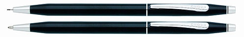 Набор: шариковая ручка и механический карандаш<br/>Classic Century® Black Lacquer<br/>AT0081-77 Набор: шариковая ручка и механический карандаш<br/>Classic Century® Black Lacquer<br/>AT0081-77