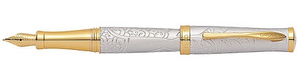 Ручка перьевая<br/>Zodiac - Year of the Monkey Brushed Platinum Plated<br/>AT0316-21MD Ручка перьевая<br/>Zodiac - Year of the Monkey Brushed Platinum Plated<br/>AT0316-21MD