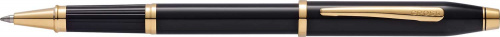 Ручка-роллер<br/>Century® II Black Lacquer / 23K Gold Plated<br/>414-1 Ручка-роллер<br/>Century® II Black Lacquer / 23K Gold Plated<br/>414-1