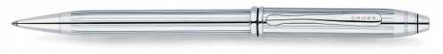 Ручка шариковая с тонким корпусом<br/>Townsend® Lustrous Chrome<br/>532 Ручка шариковая с тонким корпусом<br/>Townsend® Lustrous Chrome<br/>532