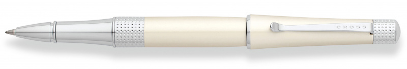 Ручка-роллер<br/>Beverly Pearlescent White Lacquer<br/>AT0495-2 Ручка-роллер<br/>Beverly Pearlescent White Lacquer<br/>AT0495-2