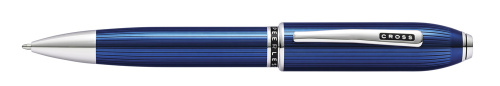 Ручка шариковая<br/>Peerless 125™ Translucent Quartz Blue Engraved Lacquer<br/>AT0702-14 Ручка шариковая<br/>Peerless 125™ Translucent Quartz Blue Engraved Lacquer<br/>AT0702-14