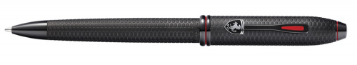 Ручка шариковая<br/>Cross for Scuderia Ferrari Brushed Black Etched Honeycomb Pattern<br/>FR0042-58 Ручка шариковая<br/>Cross for Scuderia Ferrari Brushed Black Etched Honeycomb Pattern<br/>FR0042-58