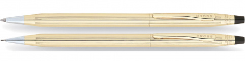 Набор: шариковая ручка и механический карандаш<br/>Classic Century® 10 Karat Gold Filled<br/>450105 Набор: шариковая ручка и механический карандаш<br/>Classic Century® 10 Karat Gold Filled<br/>450105