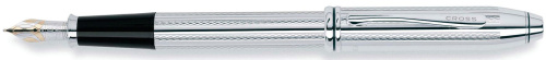 Перьевая ручка Cross Townsend. Цвет - платиновый.<br/> Platinum Plate<br/>AT0046-1MD Перьевая ручка Cross Townsend. Цвет - платиновый.<br/> Platinum Plate<br/>AT0046-1MD