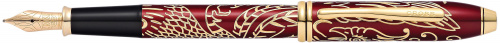 Ручка перьевая Rooster<br/>Chinese Zodiac Year of the Pig Titan Red Lacquer<br/>AT0046-45MD Ручка перьевая Rooster<br/>Chinese Zodiac Year of the Pig Titan Red Lacquer<br/>AT0046-45MD