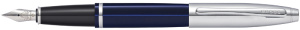 Ручка перьевая<br/>Calais Chrome / Blue Lacquer<br/>AT0116-3MS Ручка перьевая<br/>Calais Chrome / Blue Lacquer<br/>AT0116-3MS