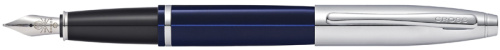 Ручка перьевая<br/>Calais Chrome / Blue Lacquer<br/>AT0116-3MS