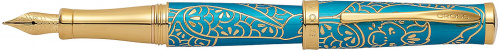 Ручка перьевая Year of the Monkey<br/>Chinese Zodiac Brushed Teal Lacquer<br/>AT0316-22MD Ручка перьевая Year of the Monkey<br/>Chinese Zodiac Brushed Teal Lacquer<br/>AT0316-22MD
