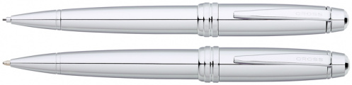 Набор: шариковая ручка и механический карандаш<br/>Bailey Lustrous Chrome<br/>AT0451-10 Набор: шариковая ручка и механический карандаш<br/>Bailey Lustrous Chrome<br/>AT0451-10