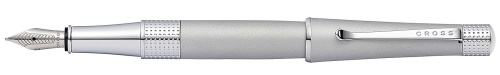 Ручка перьевая<br/>Beverly Satin Chrome<br/>AT0496-10MS Ручка перьевая<br/>Beverly Satin Chrome<br/>AT0496-10MS